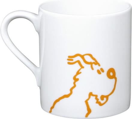 Kuifje beker - mok silhouet Bobbie