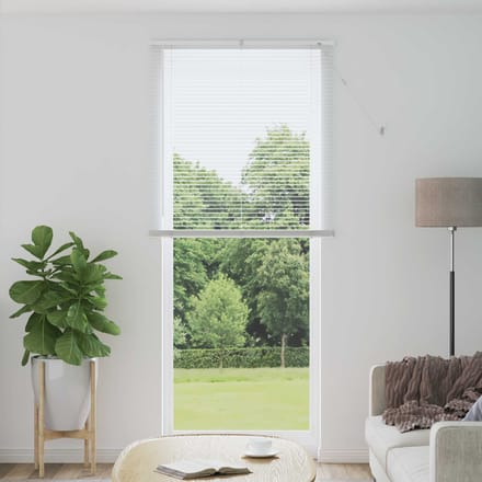 vidaXL - Venetiaanse - jaloezie - Wit - 213 - x - 80 - cm - 25 - mm - PVC