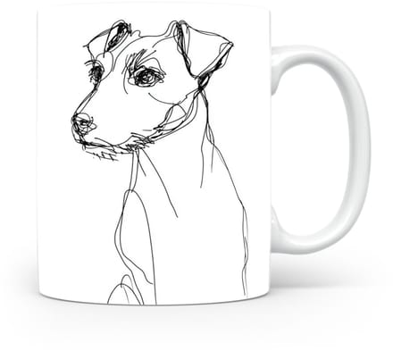 Beker Parson Russell Terriër
