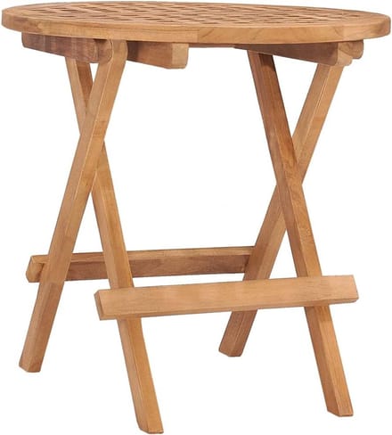 Houten Bistrotafel Klaptafel Massief Teak 50x50x50cm