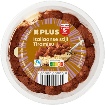 Italiaanse stijl Tiramisu