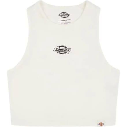 Dickies Powers Mouwloos T-shirt Zwart S Vrouw