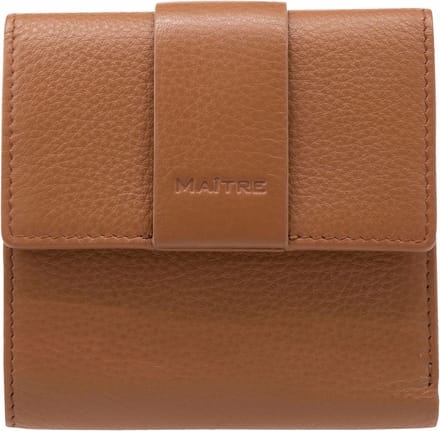 Maître Leren Portemonnee Kirschroth Dalene Wallet SQ5F Camel Terracotta