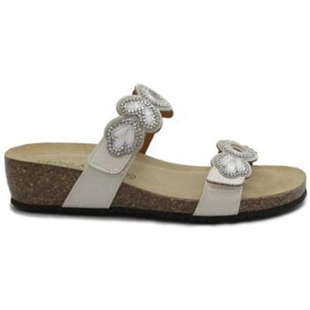 Sandalen met sleehak Grunland GRU-CCC-CB1839-BI