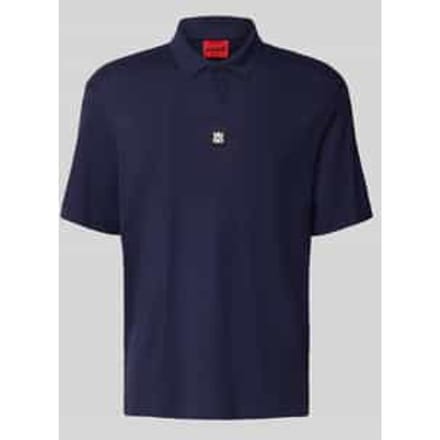Relaxed fit poloshirt van viscosemix, model 'DALLOVO'