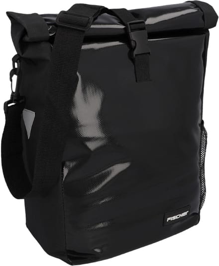 FISCHER bagagedragertas Kurier, zwart
