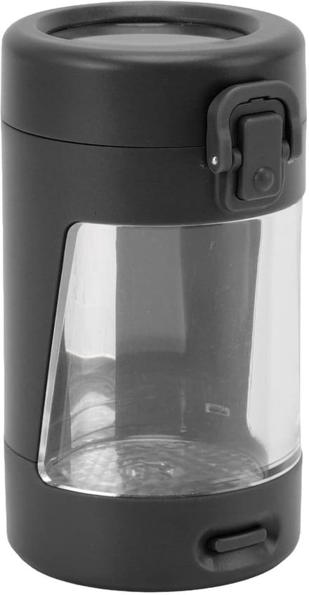 Dailygoods - Draagbare Opslagpot met LED-Licht en Vergrootglas