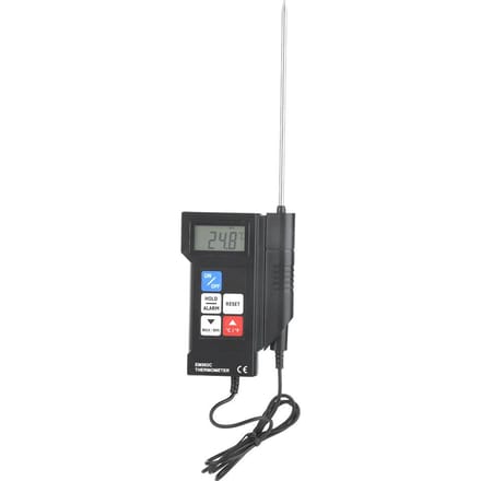 EM502C Professionele Digitale Elektronische Thermometer Voedselthermometer Met Sonde wit