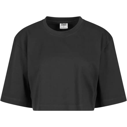 Urban Classics Heavy Organic Oversized Cropped Tee Dames T-shirt - 4XL