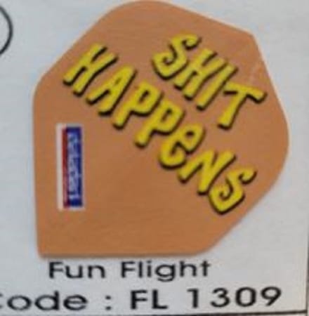 Dart Flights - 10 sets (30 stuks) - 75 micron - Fun Flights 1309