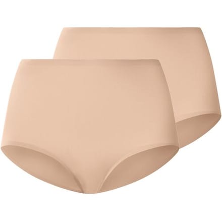 ESMARA Set van 2 dames onderbroeken (Beige, XS (32/34))