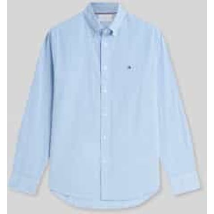 Tommy Hilfiger Flex Poplin Gingham Blue Spell/check Taglia: S | Camicie Casual Outlet | Uomo | Blu