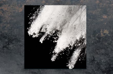 TMK ArtDeko - Snijplank en Beschermpaneel - Geh. Glas - 50x52cm