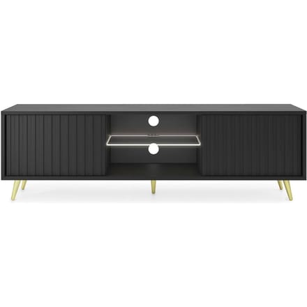 Selsey Bello - RTV 135 cm - Zwart