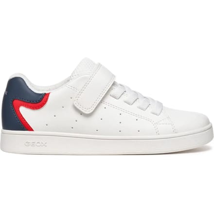 GEOX ECLYPER TIENERS Sneakers - WIT/BLAUW - Maat 32
