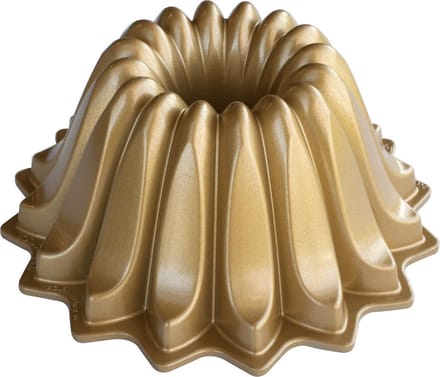 Tulband Bakvorm "Lotus Bundt Pan" - Nordic Ware | Premier Gold