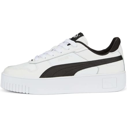 PUMA Carina Street Dames Sneakers - Wit/Zwart