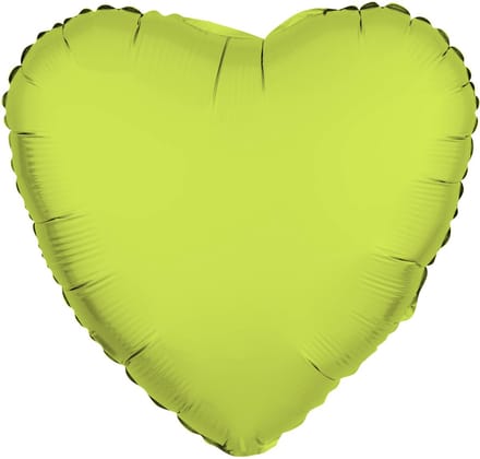 Riethmüller - Folieballon hart - neon geel - 45 cm