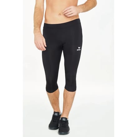 Erima Performance 3/4 Loopbroek Kinderen - Zwart | Maat: 152