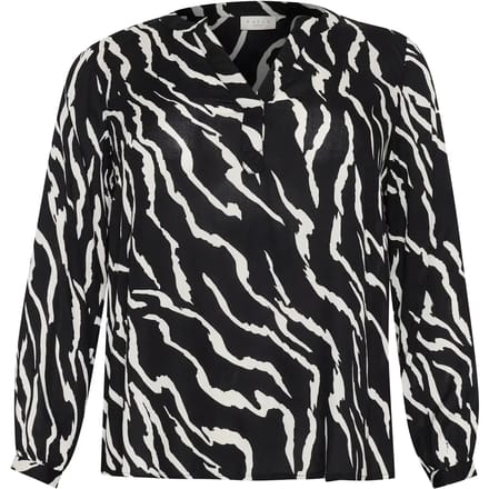 Damesblouse met lange mouwen KAFFE Curve Mirta Tilly
