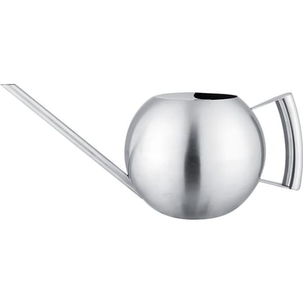Roestvrijstalen Gieter 1000ml Lange Tuit Ronde Sproeipot voor Huis Tuin Plant white