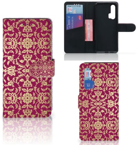 Wallet Case Honor 20 Pro Barok Pink