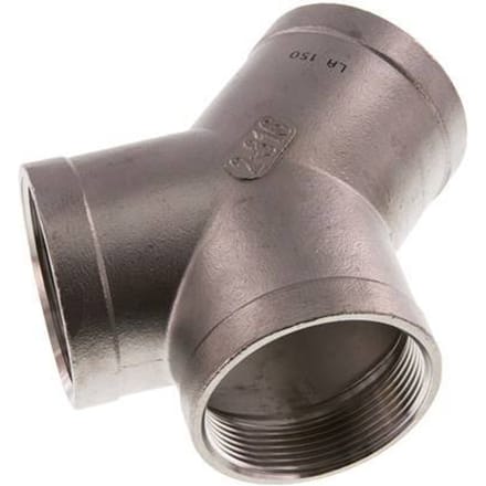 Rp 2'' RVS Y-stuk 16 Bar - FL3Y-F-SH-200R