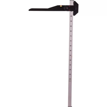 Inklapbare aluminium meetstandaard Premiere