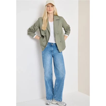 Korte trenchcoat