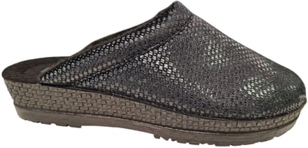 Rohde -Dames - zwart - pantoffels - maat 37