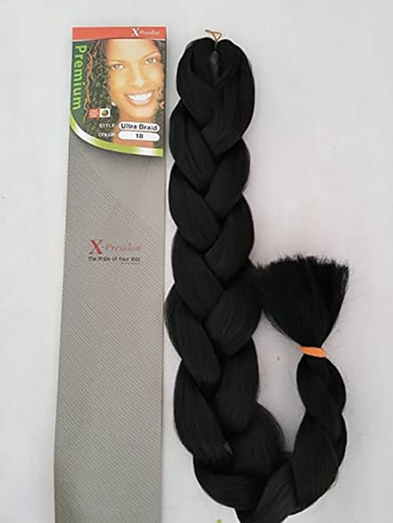 X-Pression Ultra Braid Colour 1B (3 stuks)