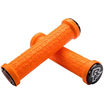Race Face Grippler handvatten, oranje Diameter 33mm