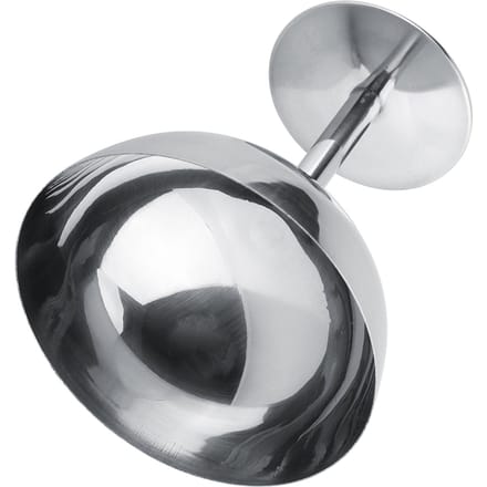 RVS IJscoupes Serveer Dessert Schalen Kommen voor Salade Fruit Pudding(Lang) gray