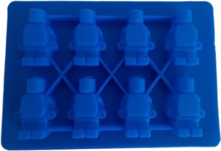EIZOOK Bak - ijsvorm poppetjes - Chocolade - Ijsklontjes - Mousse