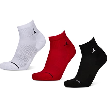 Jordan Everyday Max Ankle 3 Pack Sokken Unisex - Zwart - Maat 43 - 46