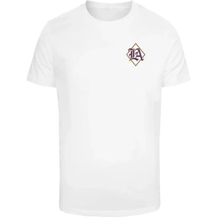 Mister Tee - LA City Print Heren Tshirt - XL - Wit