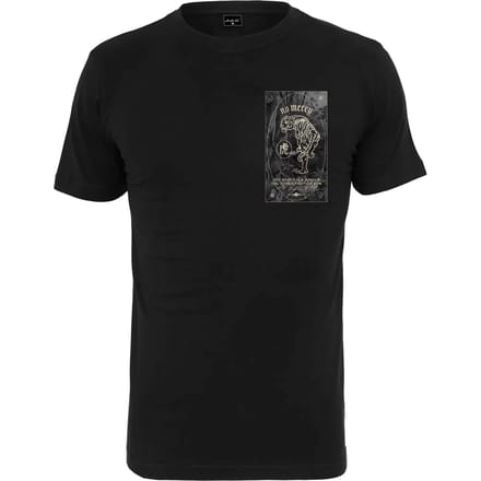 Mister Tee - No Mercy Heren Tshirt - S - Zwart
