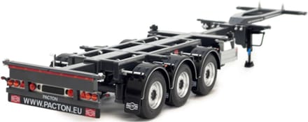 MarGe Models Pacton uitschuifbaar zeevracht containerchassis (zonder container), schaal 1:32