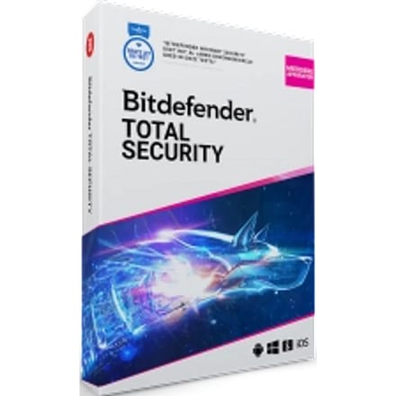 Bitdefender Total Security | 3 apparaten | 1 jaar | Windows | Mac | Android | iOS