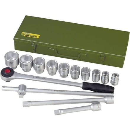 Proxxon 23300 Dopsleutel-bitinzetset 3/4 14-delig