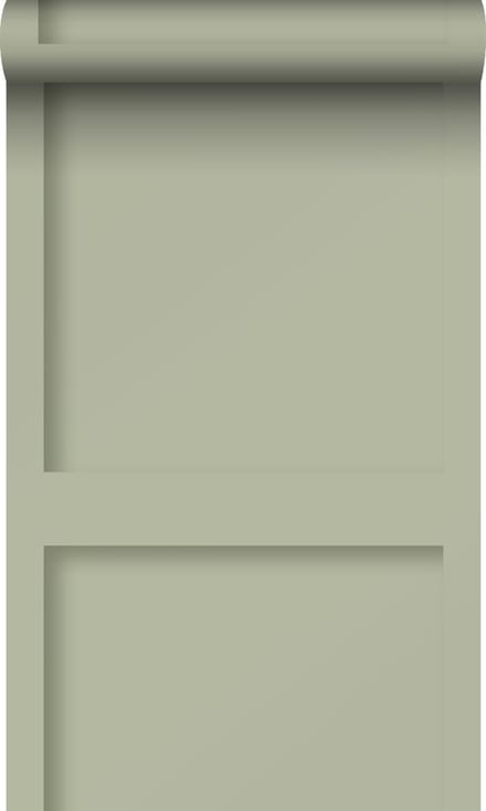 Origin Wallcoverings behang wandpanelen licht vergrijsd groen - 50 x 900 cm - 347955