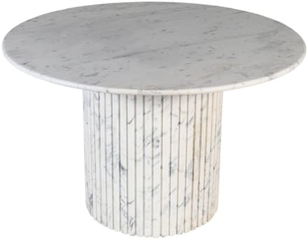 PTMD - Eetkamertafel Neelim - Wit - 122x122x76cm