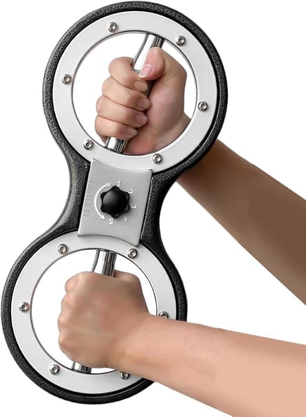 Onderarm Oefenapparaat - Arm Trainer - Griptraining Kracht - Verstelbaar Gewicht - 395x18 cm
