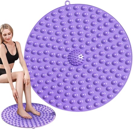 Massage Mat - Voetplank Pad - Voetontspanning Thuis - Ergonomisch Ontwerp - 55 cm Rond - Niet gespecificeerd