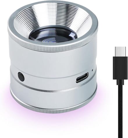 Krachtige Oplaadbare Vergrootglas met LED-verlichting voor Sieraden, Munten en Hobby's