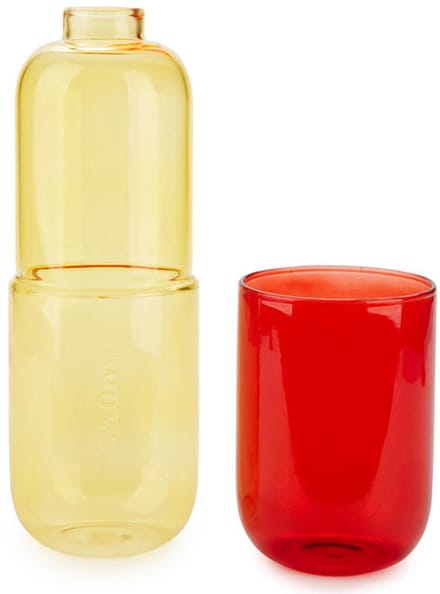 Bottle & Glass Water Pill 550 ml