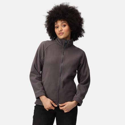 Fleece Dames Wandelen Zip-up Hoge Kraag