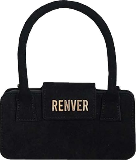 RENVER Izzy dames Iphone 13pro Telefoonhoesje met tas - zwart