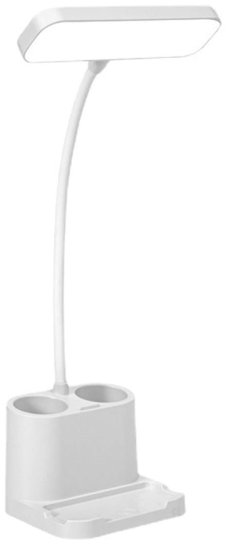 longziming -Multifunctionele 3-in-1 LED Bureaulamp – Dimbaar, 3 Lichtstanden – Met Telefoon- & Pennenhouder