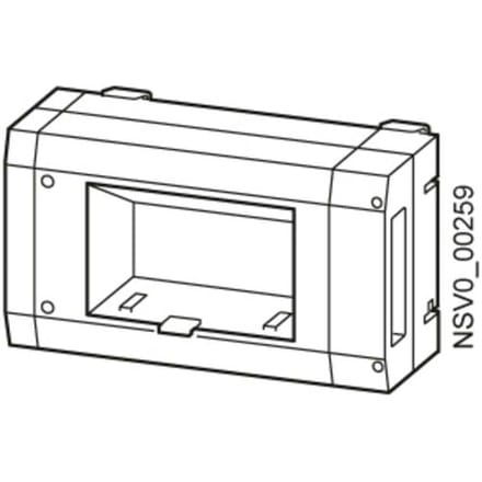 Siemens BVP:233571 BD01-AK2HM2/F Aftakking Lichtgrijs 16 mm² 63 A 400 V/AC 1 stuk(s)